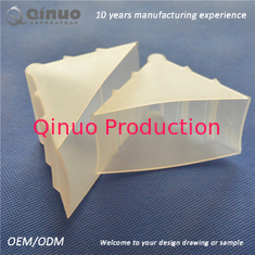 Cushioning Glass / Photo Frame Plastic Edge Protectors , 60mm Plastic Corner Guards
