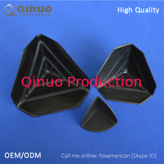 High quality black triangle plastic corner protectors for package guards