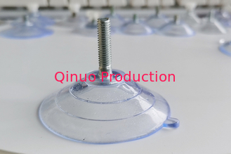 QNSC-S60/6B M6 screw longer 24mm length PVC plastic suction cup with screw / nut