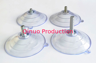 QNSC-S60/6 M6 screw -6 mm length , PVC plastic suction cup with screw / nut