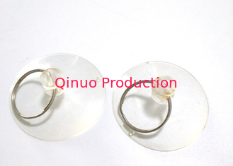 40 mm custom model metal ring double ring plastic suction cup