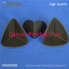 Thickertype triangle black or transparent plastic corner protectors