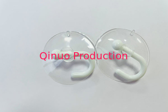 40 mm PVC with plastic hook hanger on glass plastic suction cup