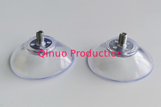 QNSC-S35/4, M4 , 35 mm diameter , PVC plastic suction cup with screw /nut