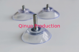 QNSC-S35/4L longer 10 mm screw length PVC plastic suction cup with screw /nut