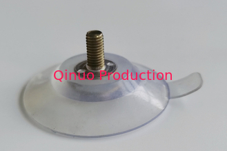 QNSC-S43/5L , longer 10 mm screw length , PVC plastic suction cup with screw / nut