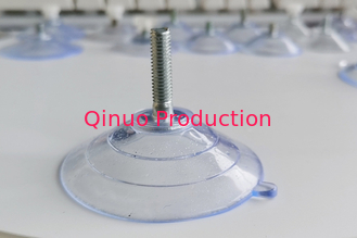 QNSC-S60/6B M6 screw longer 24mm length PVC plastic suction cup with screw / nut