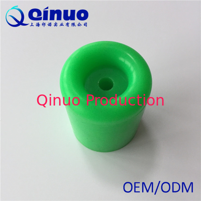 Shanghai Qinuo Manufacture 30x34mm Red Silicone Rubber Round Door Stopper