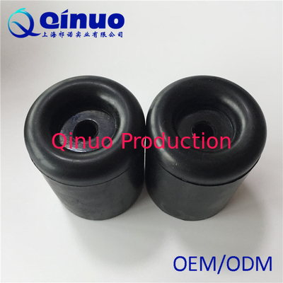 Shanghai Qinuo Manufacture 30*34mm Red Silicone Molded Rubber Door Stop