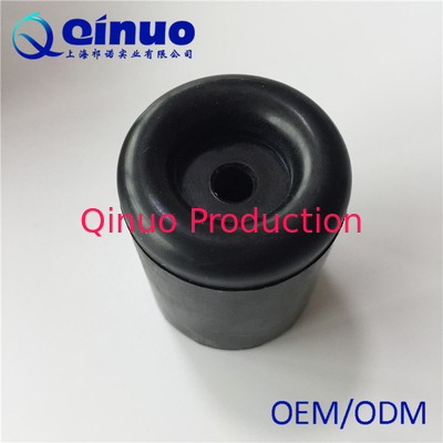 Shanghai Qinuo Manufacture 30*34mm Red Silicone Molded Rubber Door Stop