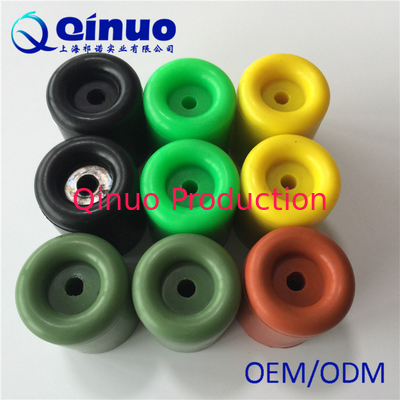 Shanghai Qinuo Manufacture 20x10mm Silicone Molded Door Stop Rubber