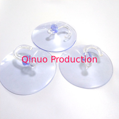 Eco Friendly Plastic Vacuum Cup With Pull Ring / Hook Oem Color