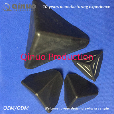 Triangle black or transparent table/ carton plastic corner protectors
