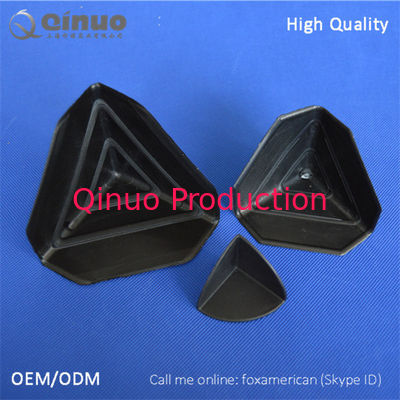 High quality black triangle plastic corner protectors for package guards