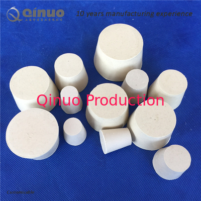 Shanghai Qinuo Manufacture Laboratory Lab Flask Test Tube Bottle Glassware Tapered Rubber Plug Bung Stopper