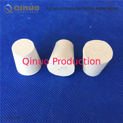 Shanghai Qinuo Manufacture New Rubber Stopper Bungs Laboratory Solid Hole Stop Push-In Sealing Plug