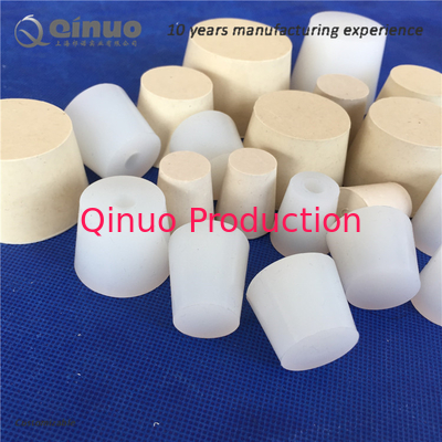 Made in China Shanghai Qinuo nature rubber and silicone rubber tapered plugs
