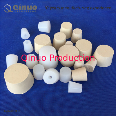 Made in China Shanghai Qinuo nature rubber and silicone rubber stopper plug