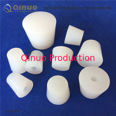 Made in China Shanghai Qinuo nature rubber and silicone rubber bungs and stoppers