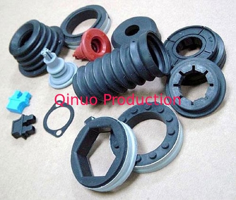 Custom molded rubber components