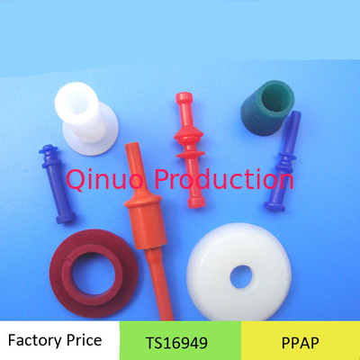 Custom molded rubber components