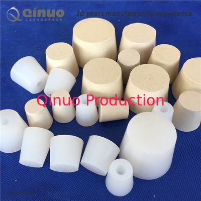 Made in China Shanghai Qinuo nature rubber and silicone rubber bottle stoppers