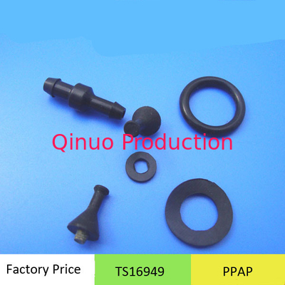 Custom molded rubber components