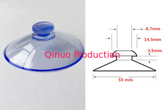 55 mm PVC mushroom head glass window car sign replacement plastic suction cup