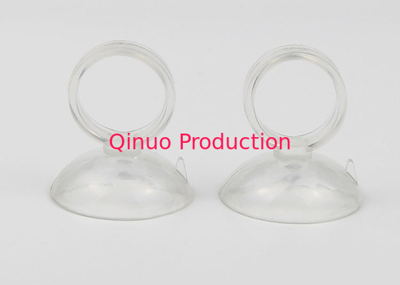 clear color ring shape plastic PVC 30 mm suction cup