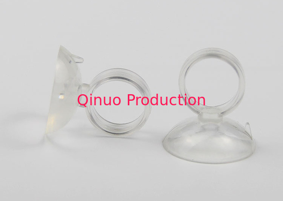 clear color ring shape plastic PVC 30 mm suction cup