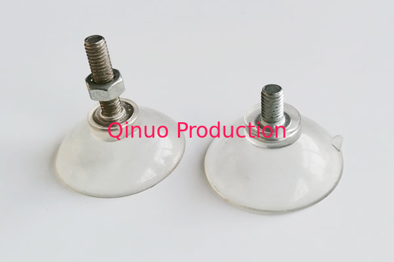 QNSC-S40/6L M6 screw longer 23 mm length PVC plastic suction cup with screw / nut