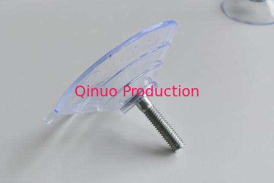 QNSC-S60/6B M6 screw longer 24mm length PVC plastic suction cup with screw / nut