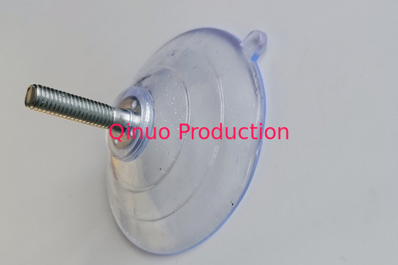 QNSC-S60/6B M6 screw longer 24mm length PVC plastic suction cup with screw / nut