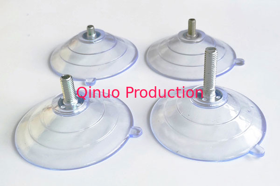 QNSC-S60/6 M6 screw -6 mm length , PVC plastic suction cup with screw / nut