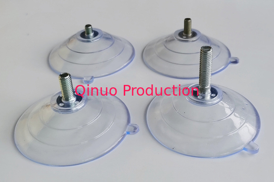 QNSC-S60/6 M6 screw -6 mm length , PVC plastic suction cup with screw / nut
