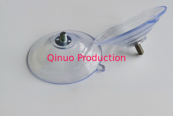 QNSC-S60/5 6 mm screw length , PVC plastic suction cup with screw / nut