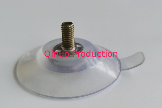 QNSC-S43/5L , longer 10 mm screw length , PVC plastic suction cup with screw / nut