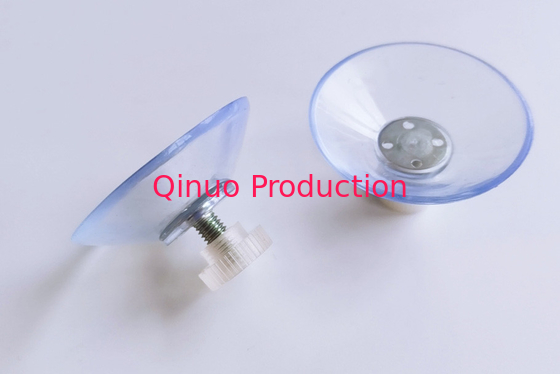 QNSC-S40/5A ,  8 mm screw , medium length , PVC plastic suction cup with screw / nut
