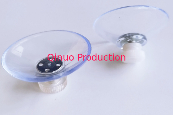 QNSC-S40/5A ,  8 mm screw , medium length , PVC plastic suction cup with screw / nut