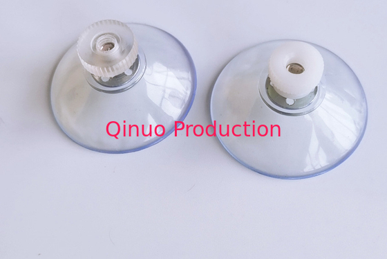 QNSC-S40/5,  6 mm screw PVC plastic suction cup with screw / nut