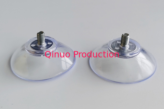 QNSC-S35/4L longer 10 mm screw length PVC plastic suction cup with screw /nut