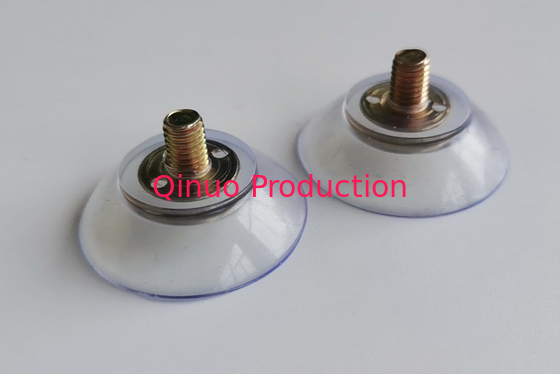 QNSC-S30/5, M5 , 30 mm diameter , PVC plastic suction cup with screw /nut