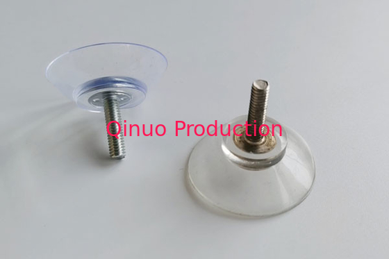 QNSC-S30/4B, M4 , 30 mm diameter , PVC plastic suction cup with screw /nut
