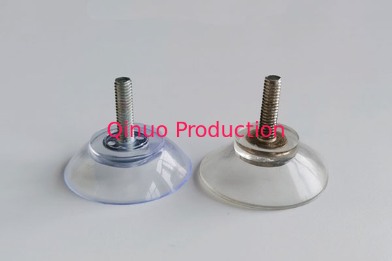 QNSC-S30/4B, M4 , 30 mm diameter , PVC plastic suction cup with screw /nut