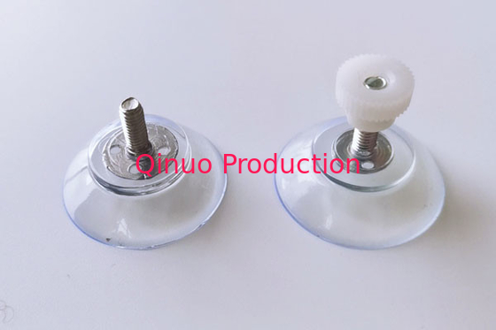 QNSC-S30/4A M4 PVC 30 mm diameter plastic suction cup with screw /nut