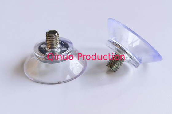 QNSC-S25/5 25 mm diameter M5 PVC plastic suction cup with screw /nut
