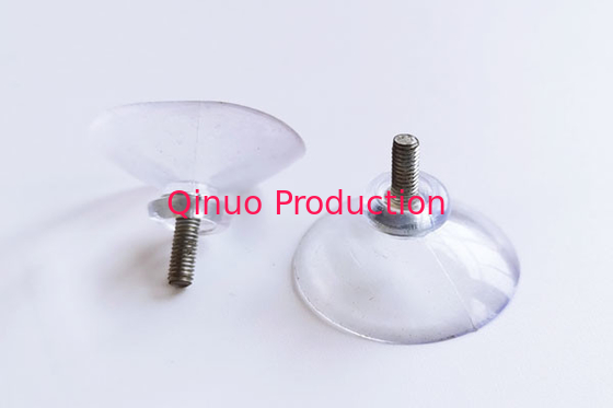 QNSC-S25/3 M3 metal screw 25mm diameter PVC plastic suction cup with screw /nut