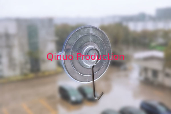 High duty reuseable 45 mm with metal hooks PVC plastic suction cup