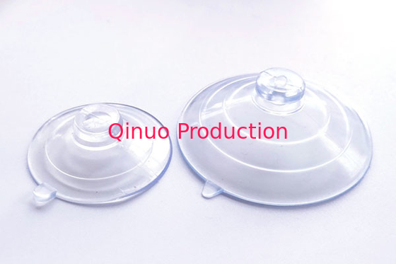 Clear large high duty reusable 45 mm 60 mm PVC mushroom head replacement plastic suction cup