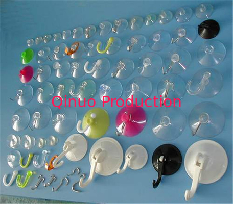 Durable and soft Pvc Suction Cups with plastic hook